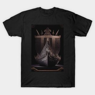 Viking long boat T-Shirt